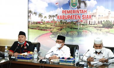 Sekdakab Siak Arfan Usman Terima Kunjungan Forum Pembauran Kebangsaan Provinsi Riau