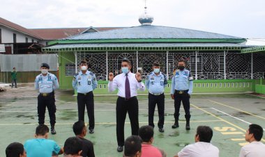 Antisipasi Gangguan Keamanan dan Ketertiban, Lapas Bengkalis Razia Sel Tahanan