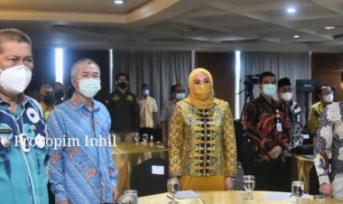Wabup Inhil Ikuti Talkshow Visi Indonesia 2045