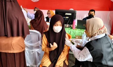 Gesa Vaksinasi Pelajar, Pekan Depan Disdik Pekanbaru Targetkan Capaian 80 Persen