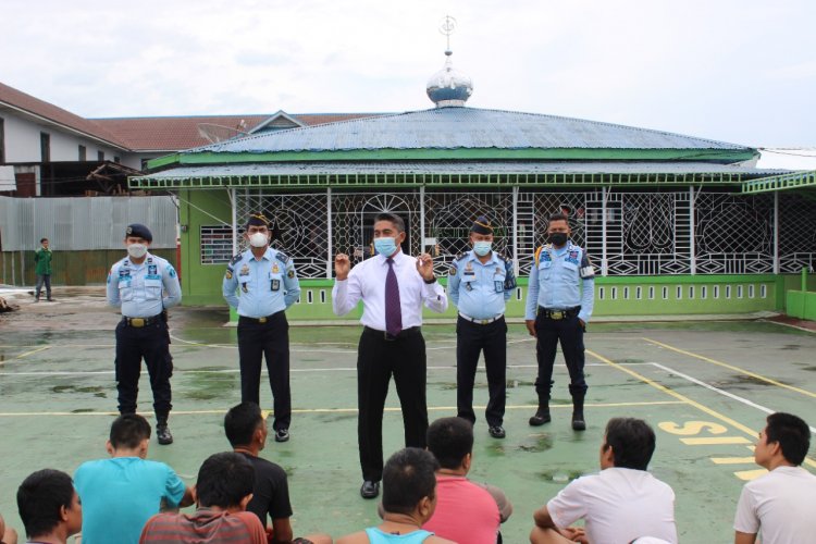 Antisipasi Gangguan Keamanan dan Ketertiban, Lapas Bengkalis Razia Sel Tahanan