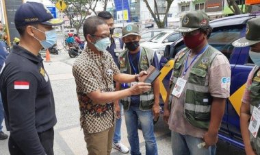 Siap-Siap, Mulai Hari Ini Bayar Pakir di Pekanbaru Sistem  Non Tunai