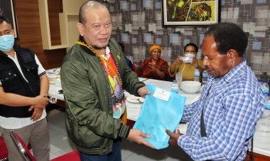 Kepala Suku Papua Dukung LaNyalla Lanjutkan Program Jokowi di Bumi Cendrawasih 