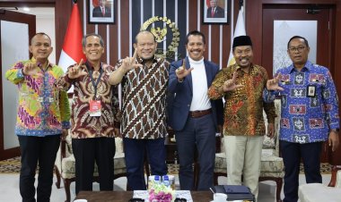Bertemu PB PGRI, Ketua DPD RI Sampaikan Agenda Safari FGD Amandemen Konstitusi