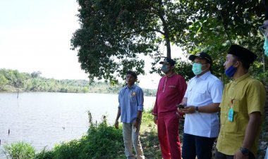 Husni Merza Takjub Pesona Danau Telago Batin Bungsu, Destinasi Wisata Baru