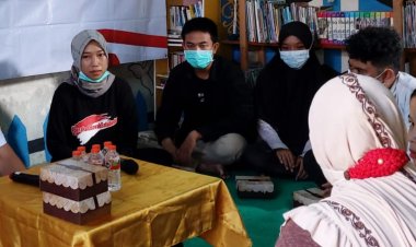 Kunjungi Kampung Literasi Finansial, Fernando Sinaga Kasih Masukan ke Pegiat