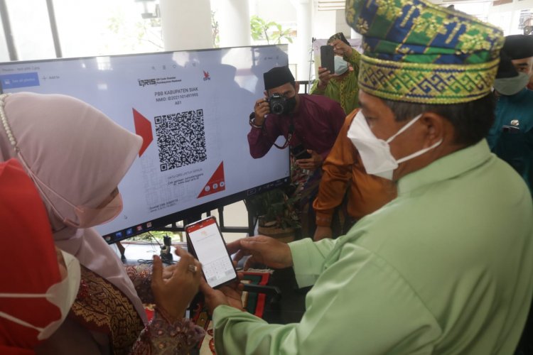 Bayar PBB-P2 dan Tiket Masuk Istana Siak Kini Cukup Lewat QRIS, Minimalisir Paparan Covid-19