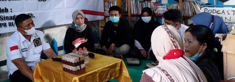 Kunjungi Kampung Literasi Finansial, Fernando Sinaga Kasih Masukan ke Pegiat