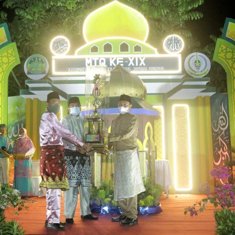 Tutup MTQ XIX Kandis, Bupati Siak: Menumbuhkan Generasi Qurani