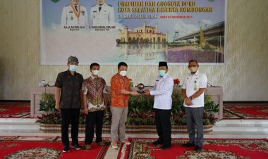 Wabup Siak Sambut Kunker DPRD Kota Salatiga di Kota Istana