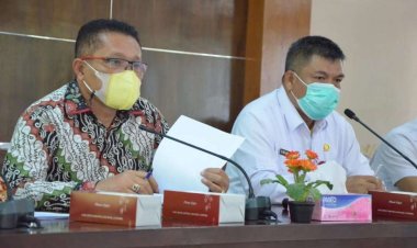 Bahas Konflik Warga Desa Rantau Kasih dengan PT NWR, Ketua Komisi II DPRD Provinsi Riau Hadiri Rapat DLHK Riau