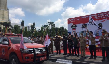 BNPB Luncurkan Gerakan Mobil Masker di Riau, 700 Ribu APD Dibagikan Gratis