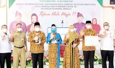 Komitmen Wujudkan Kesetaraan dan Keadilan Gender, Rohul Terima Penghargaan APE 