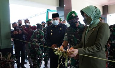 Bupati Siak Hadiri Peresmian Markas Kodim 0322/Siak