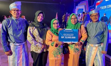 IKM Langgak Craft Raih Penghargaan di Ajang Northern Sumatra Forum 2021