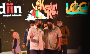 Buka ICCF di Riau, Mentri BUMN Komitmen Fasilitasi Pelaku Ekonomi Kreatif.