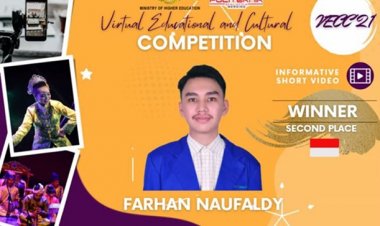 Farhan Naufaldy Mahasiswa PCR Raih Penghargaan Tingkat Internasional
