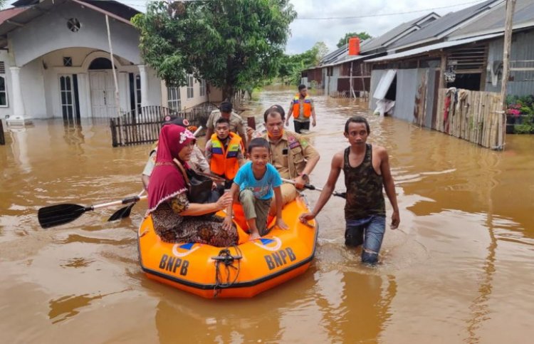 BPBD: Tiga Daerah di Riau Dilanda Banjir