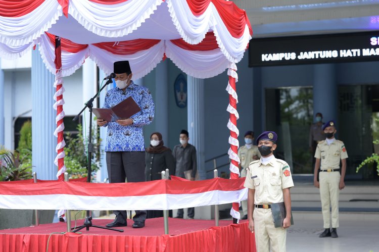 Peringati Hari Pahlawan, Rektor UNRI Ajak Civitas Akademika Perkuat Nilai-nilai Kepahlawanan