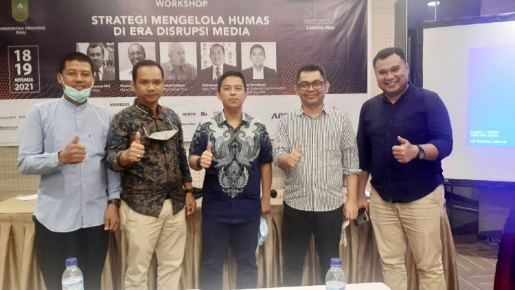 Diskominfo Siak Ikut Workshop Strategi Mengelola Humas di Era Disrupsi Media 