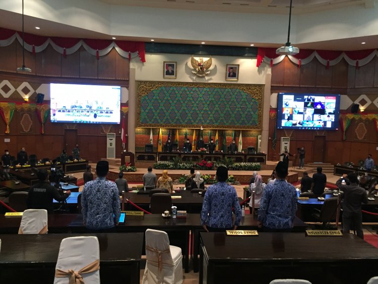 Perda APBD Riau 2022 ketuk palu