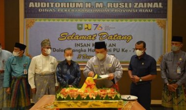 Peringati Hari Bakti PU ke-76, PUPR Riau Diminta Jalankan Amanah Pembangunan