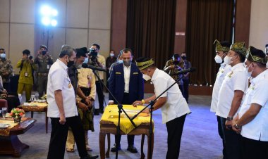 Muhammad Andri Resmi Dilantik Sebagai Ketua Karang Taruna Riau