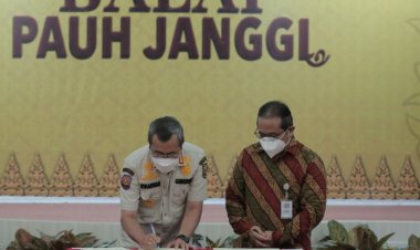 Gubri Tanda Tangani Nota Kesepakatan dengan BPJS tentang Program JKN