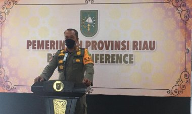 Kepala Satpol PP Provinsi Riau: Berkerumun Malam Tahun Baru Langsung Dibubarkan