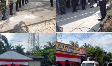 Polres Rohul Siapkan Empat Titik Pos Yan Hadapi Nataru