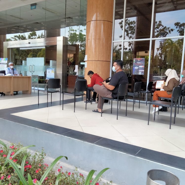 Tegas, Masuk ke Perpustakaan Soeman Hs Wajib Punya "PeduliLindungi"