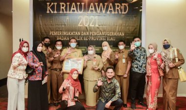 Bengkalis Boyong Tiga Penghargaan KI Award 2021