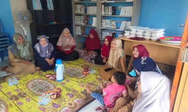 Perpustakaan Desa Teluk Pambang Diresmikan