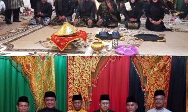 LKA Luhak Rambah Lantik Pengurus Suku dan Penabalan Gelar Adat