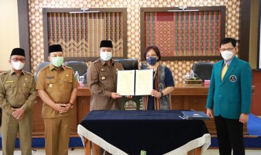 Wujudkan SDM Handal, Pemkab Siak MoU dengan Universitas Hayam Wuruk Perbanas