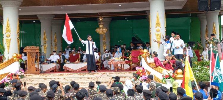 Gus Miftah Hadiri Harlah ke-96 NU dan Tabligh Akbar di Rokan Hulu 