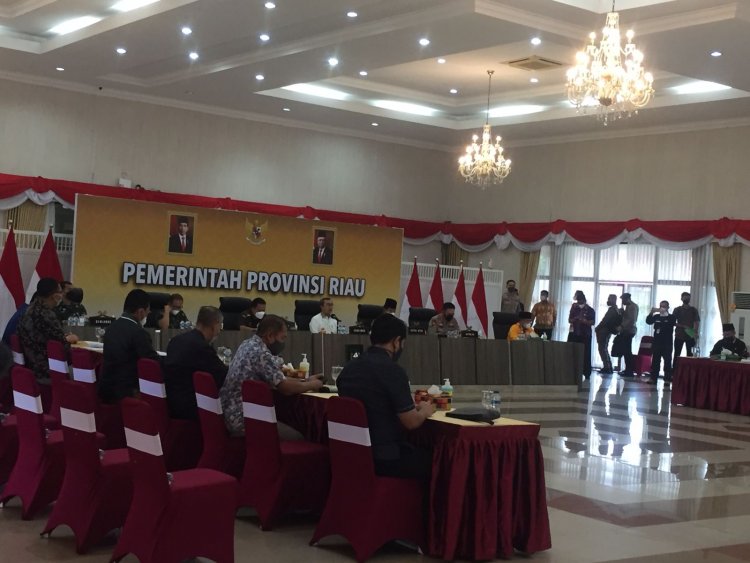 Upaya Pemprov Riau Tanggulangi Covid-19 Agar Tidak Bertambah, 3T Hingga Vaksinasi