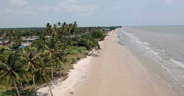 Begini Kondisi Kawasan Pulau Rupat Setelah Terjadi Penambangan Pasir Laut