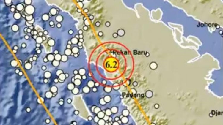 BREAKING NEWS: Gempa 6,2 Magnitudo di Pasaman Barat Getarannya Terasa Hingga Pekanbaru dan Bengkalis