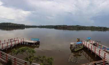 Mengenalkan Danau Buatan Pekanbaru lewat "Trail Run 2022".