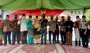 Kelurahan Bengkalis Kota Resmi Jadi Kampung Pancasila