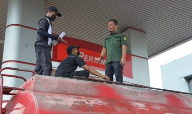 Antrean Bio Solar Timbulkan Kemacetan, Wakil Ketua DPRD Provinsi Riau Agung Nugroho Sidak ke SPBU Harapan Raya