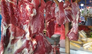 Pedagang Daging di Pekanbaru Kembali Berjualan, Harganya Bikin Meringis
