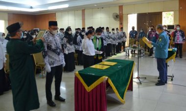 Lantik 158 Penjabat Fungsional di Lingkungan Pemprov Riau, Ini Harapan Gubri