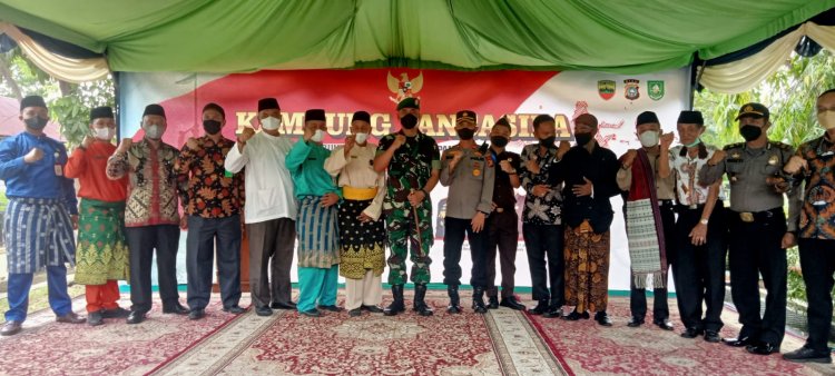 Kelurahan Bengkalis Kota Resmi Jadi Kampung Pancasila