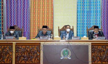 DPRD Bengkalis Gelar Paripurna Perubahan Fraksi