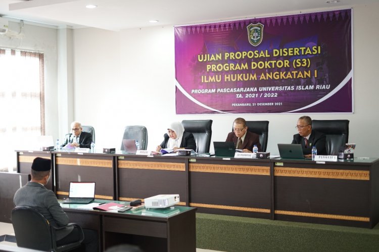 Program Doktor Ilmu Hukum UIR Raih Akreditasi Baik