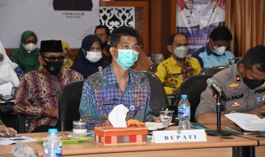 Pemkab Bengkalis Ikuti Apel Siaga Tim Pendamping Keluarga Nusantara Secara Virtual