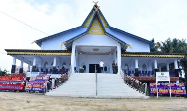 Bupati Bengkalis Resmikan Gedung Serbaguna Nuryah Binti Sontel 