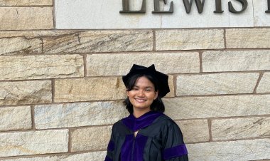 Selesaikan S2 di Pennsylvania State University, Geubrina Tari Puntia Bikin Bangga Riau